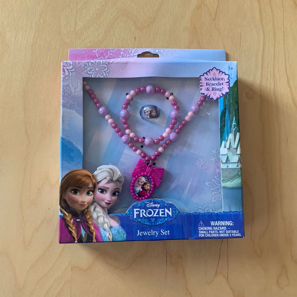 New-Disney-Frozen-Jewelry Set
